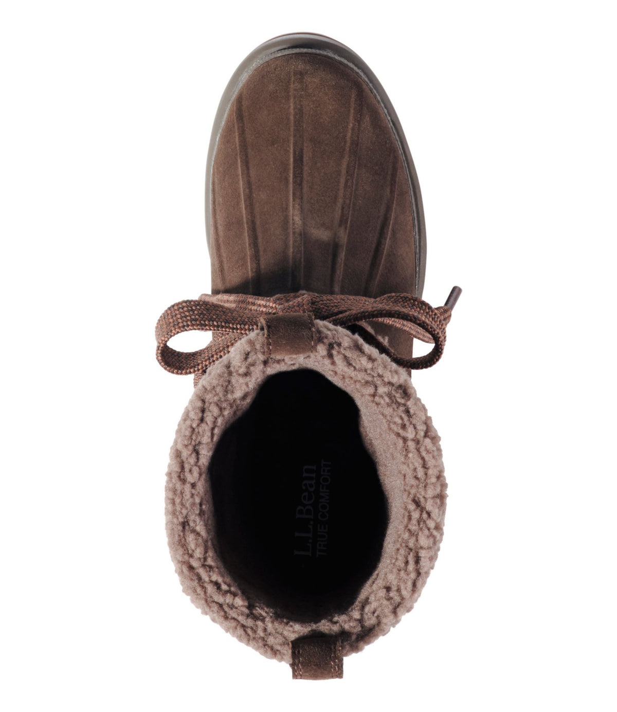 L.L.Bean Women's 5-Bar Pull-On Boots, Sherpa Cocoa