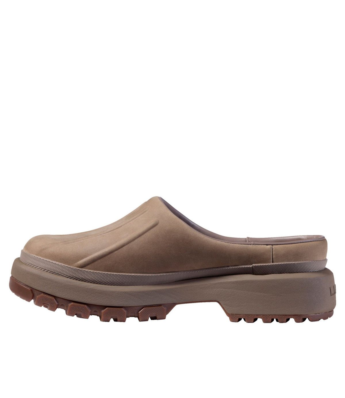 L.L.Bean Women's 5-Bar Mules, Leather Taupe