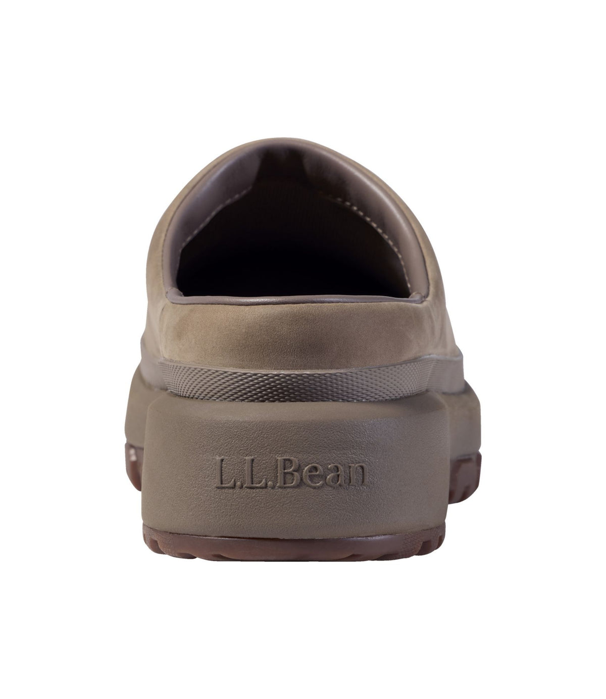 L.L.Bean Women's 5-Bar Mules, Leather Taupe