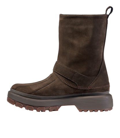 L.L.Bean Women's 5-Bar Pull-On Boots, Suede Otter Brown