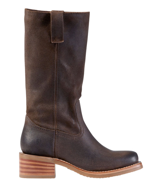 L.L.Bean Women's Frye Campus 12R Boots Chocolate