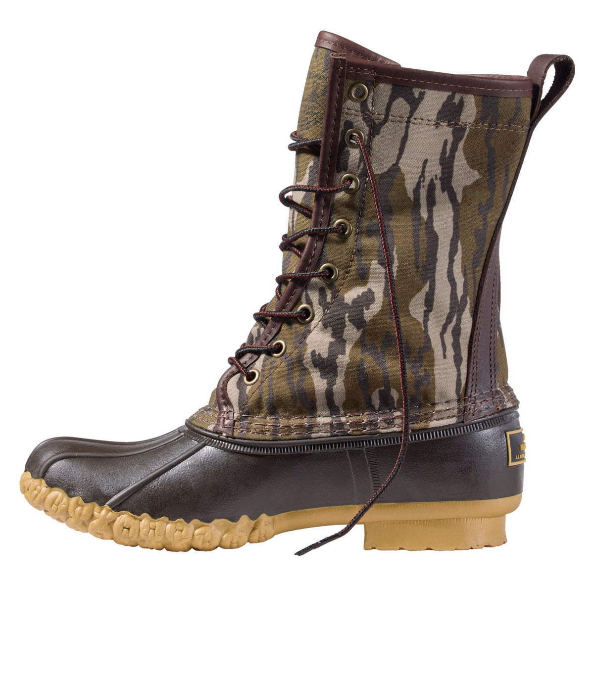 L.L.Bean Women's Maine Hunting Shoes, 10" Printed Mossy Oak Bottomlands