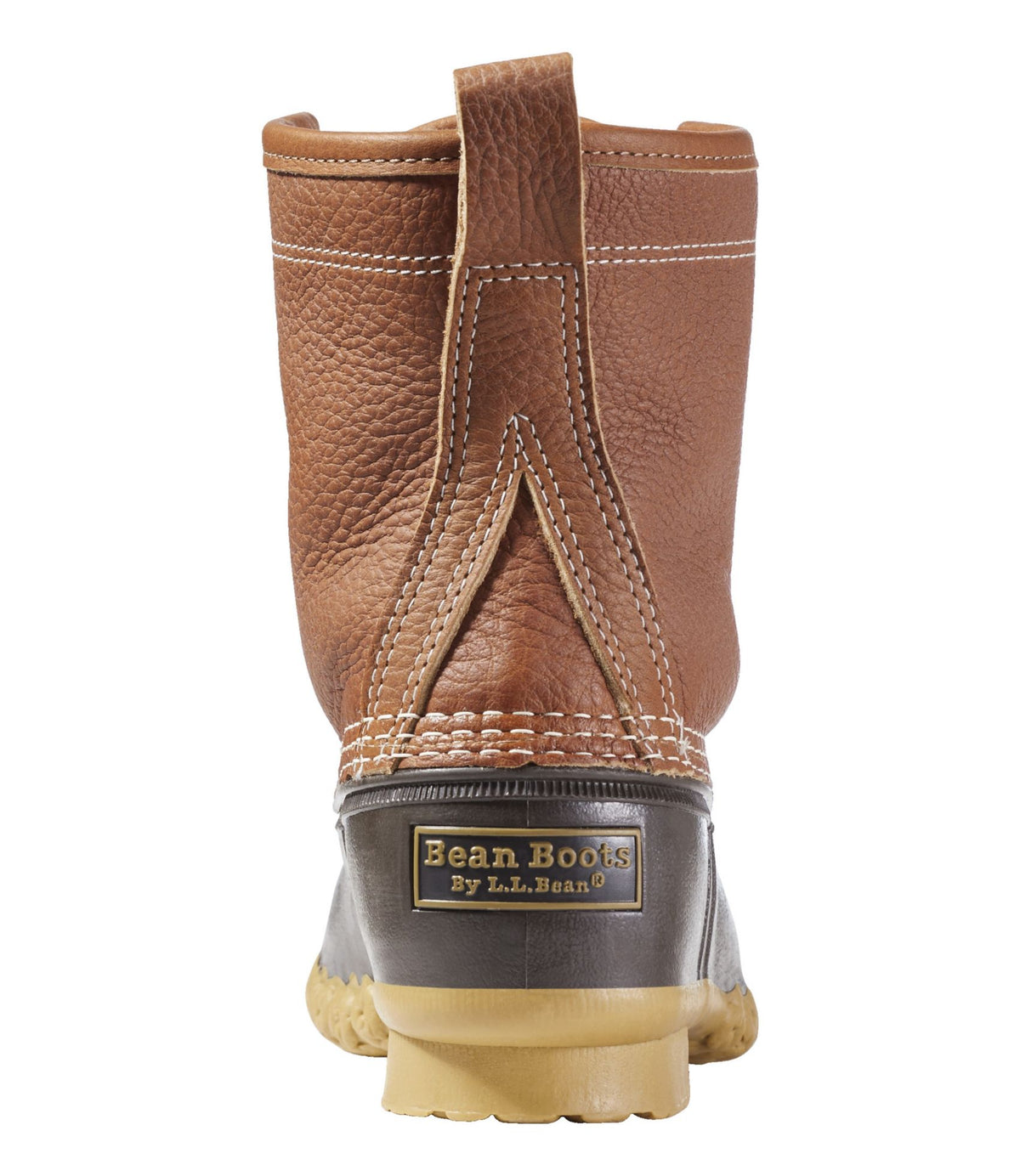 L.L.Bean Women's Bean Boots, 8" Shearling-Lined Insulated Tan/Brown