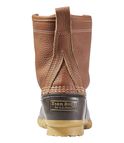 L.L.Bean Women's Bean Boots, 8" Shearling-Lined Insulated Tan/Brown