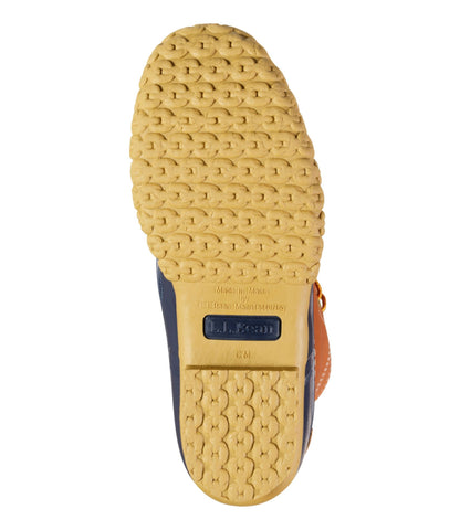 L.L.Bean Women's Bean Boots, 8" Tan/Bright Navy/Gum