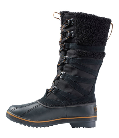 L.L.Bean Women's Rangeley Insulated Pac Boots, Tall Black