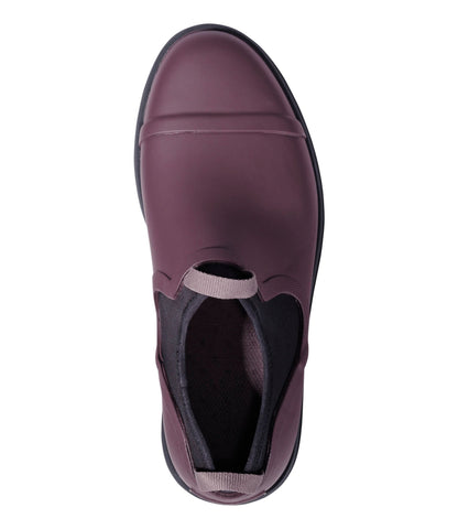 L.L.Bean Women's Rugged Wellie® Shoes, Slip-On Burgundy Brown