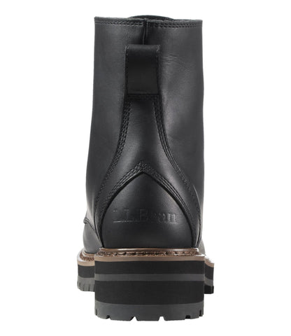 L.L.Bean Women's Camden Hills Boots, Lace-Up Black
