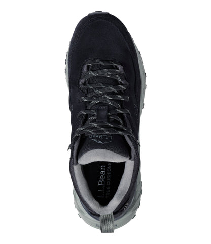 L.L.Bean Women's Snow Sneaker Sport Waterproof Boots, Lace-Up Black/Thyme