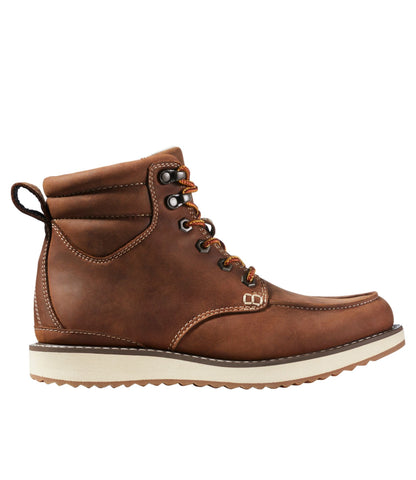 L.L.Bean Women's Stonington Boots, Moc Toe Dark Oakwood