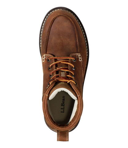 L.L.Bean Women's Stonington Boots, Moc Toe Dark Oakwood