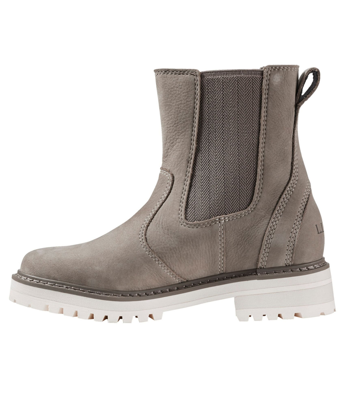 L.L.Bean Women's Camden Hills Chelsea Boots Soft Sable/Paperwhite