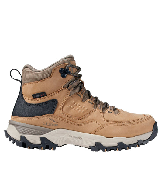 L.L.Bean Women's Trail Model X Waterproof Hiking Boots, Leather Barley