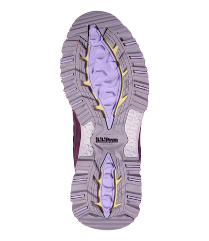 L.L.Bean Women's Trail Model X Ventilated Hiking Shoes Dark Mauve