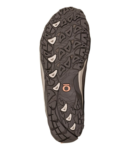L.L.Bean Women's Oboz Ousel B-Dry Hiking Shoes Cinder Stone