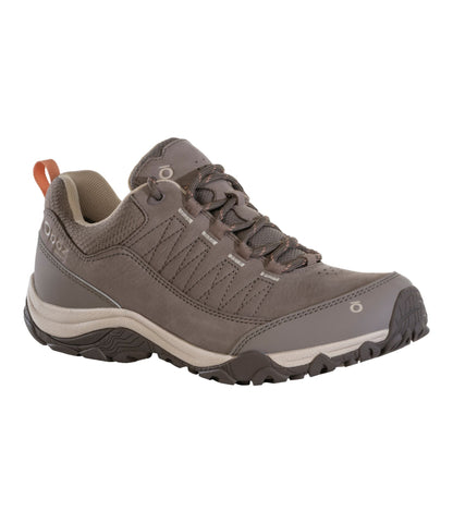 L.L.Bean Women's Oboz Ousel B-Dry Hiking Shoes Cinder Stone