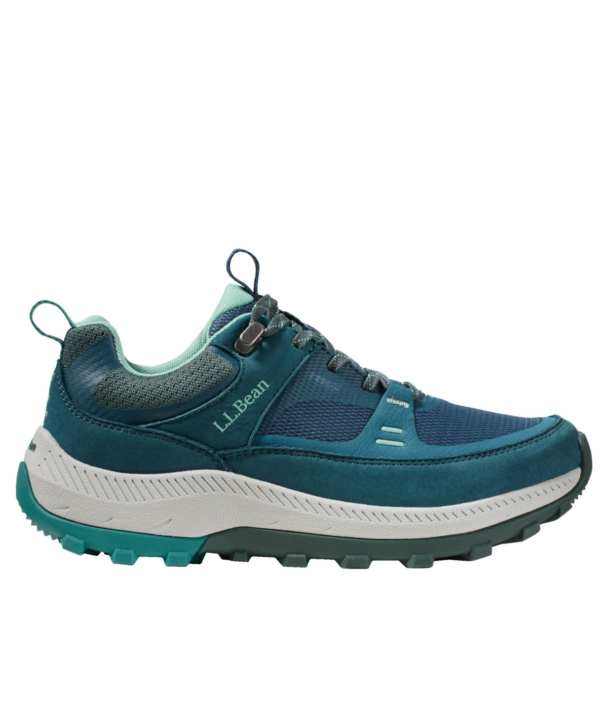 L.L.Bean Women's Access Hiking Shoes, Waterproof Deepwater Blue