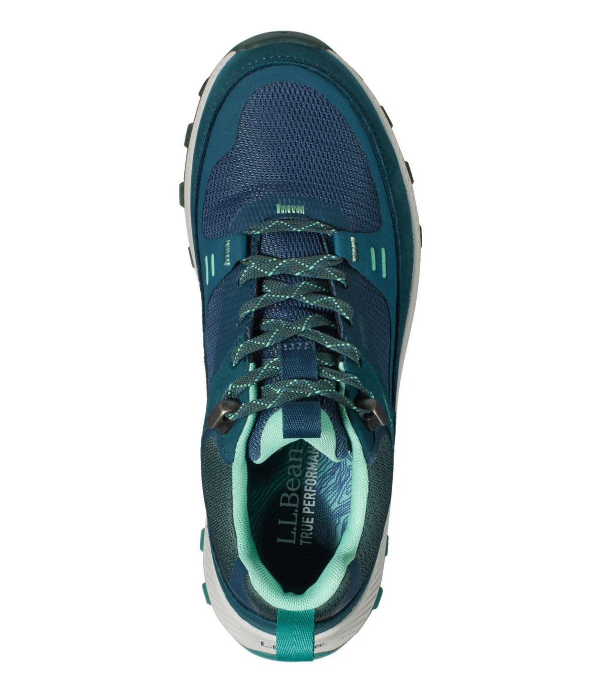 L.L.Bean Women's Access Hiking Shoes, Waterproof Deepwater Blue