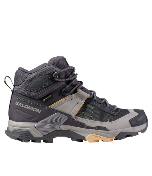 L.L.Bean Women's Salomon X Ultra 5 GORE-TEX Hiking Boots Nine Iron/Gull/Soft Clay