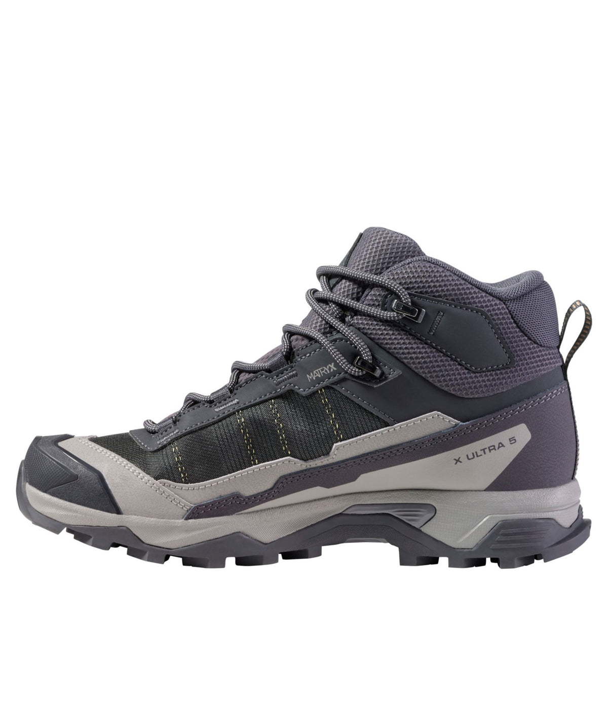 L.L.Bean Women's Salomon X Ultra 5 GORE-TEX Hiking Boots Nine Iron/Gull/Soft Clay