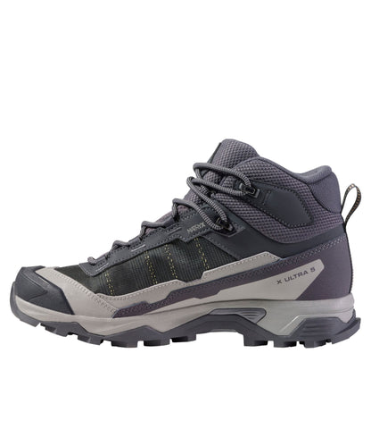 L.L.Bean Women's Salomon X Ultra 5 GORE-TEX Hiking Boots Nine Iron/Gull/Soft Clay
