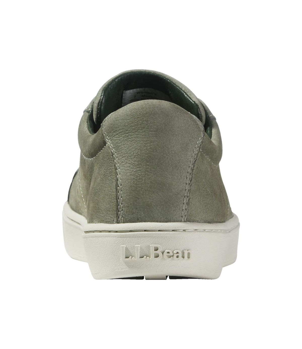 L.L.Bean Women's Eco Bay Oxfords, Nubuck Leather Classic Sage