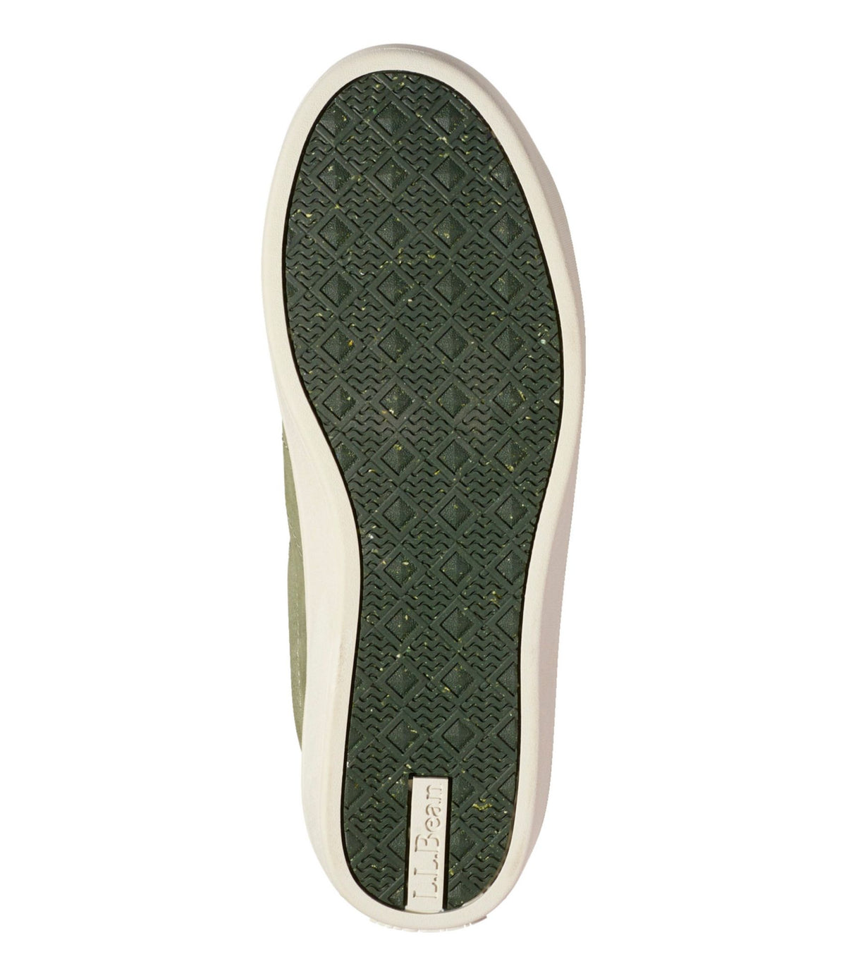 L.L.Bean Women's Eco Bay Oxfords, Nubuck Leather Classic Sage