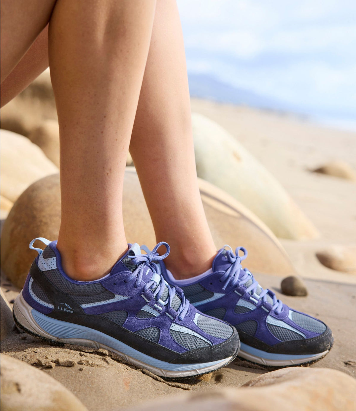 L.L.Bean Women's Comfort Walkers 2, Ventilated Frost Gray