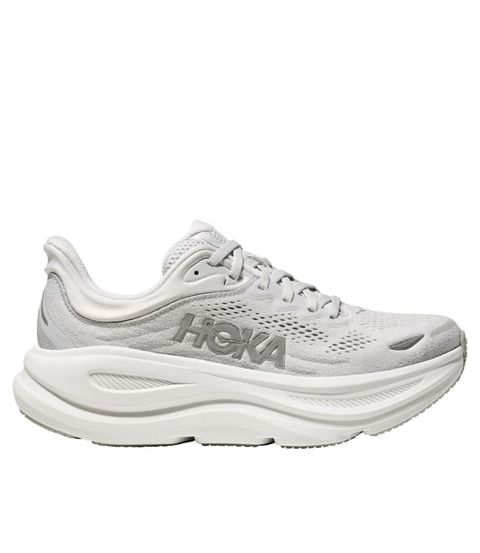 L.L.Bean Women's HOKA Bondi 9 Running Shoes Stardust/Silver
