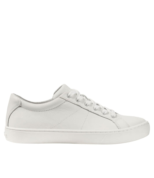 L.L.Bean Women's Eco Bay Oxfords, Full-Grain Leather White