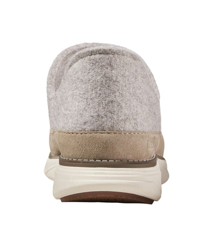 L.L.Bean Women's Downeast Slip-Ons, Wool Natural