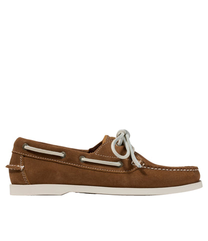 L.L.Bean Women's Casco Bay Boat Mocs Brown Suede
