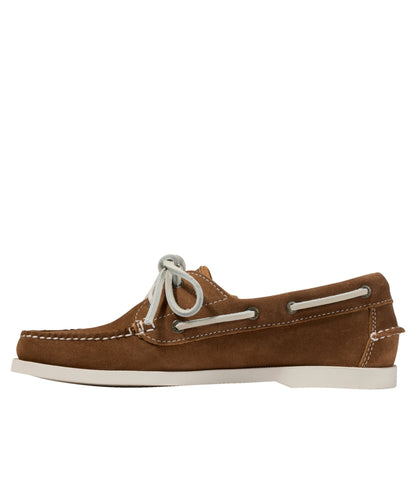 L.L.Bean Women's Casco Bay Boat Mocs Brown Suede