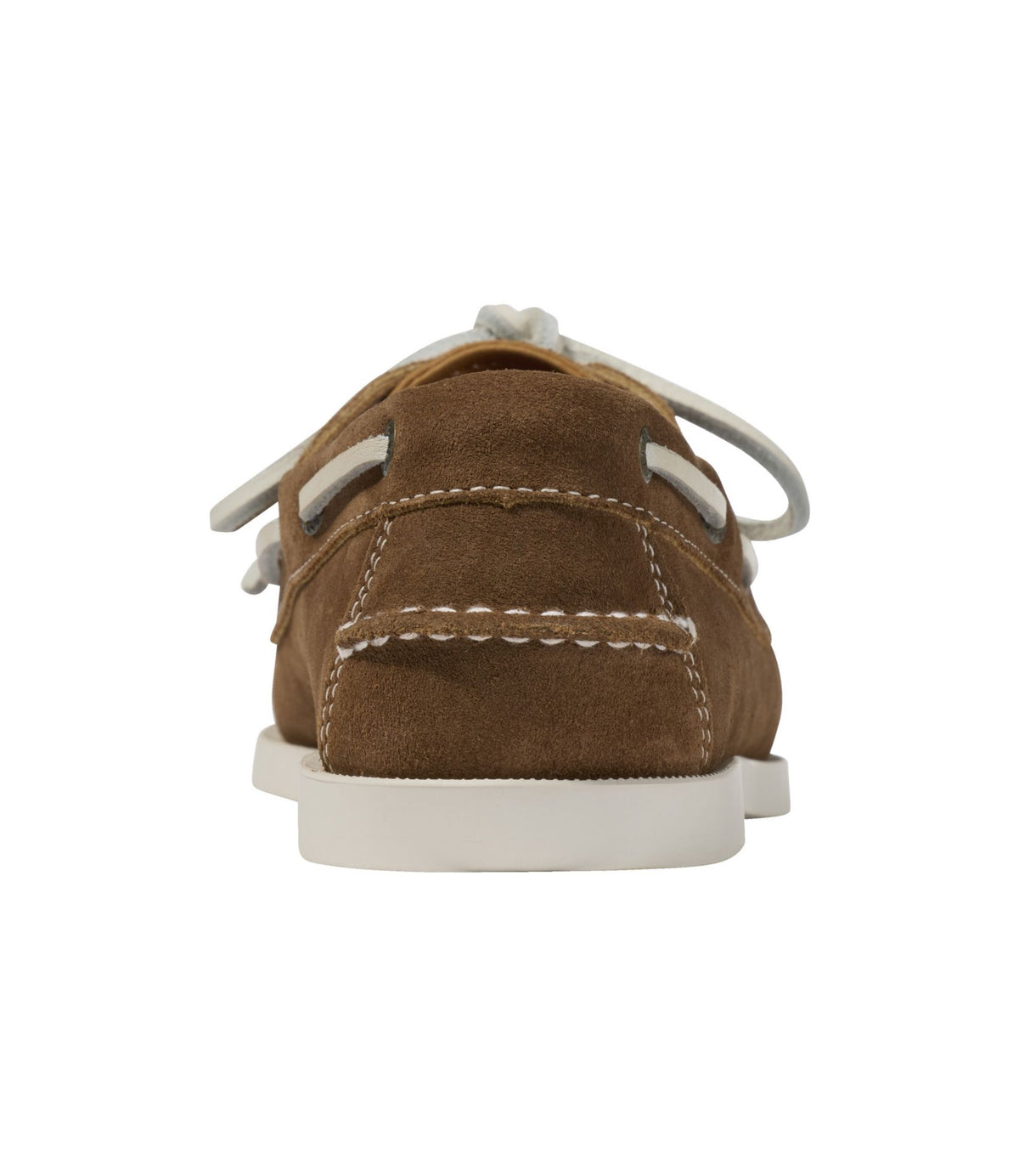 L.L.Bean Women's Casco Bay Boat Mocs Brown Suede