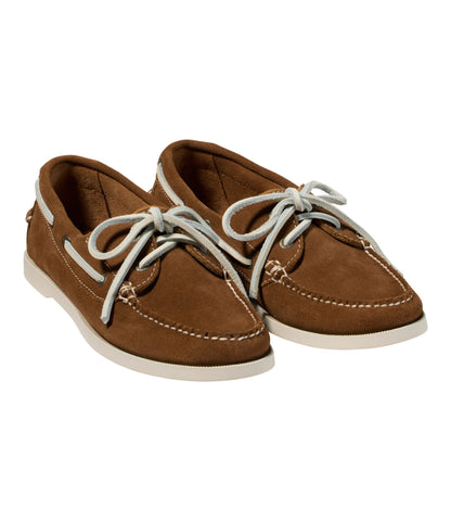 L.L.Bean Women's Casco Bay Boat Mocs Brown Suede