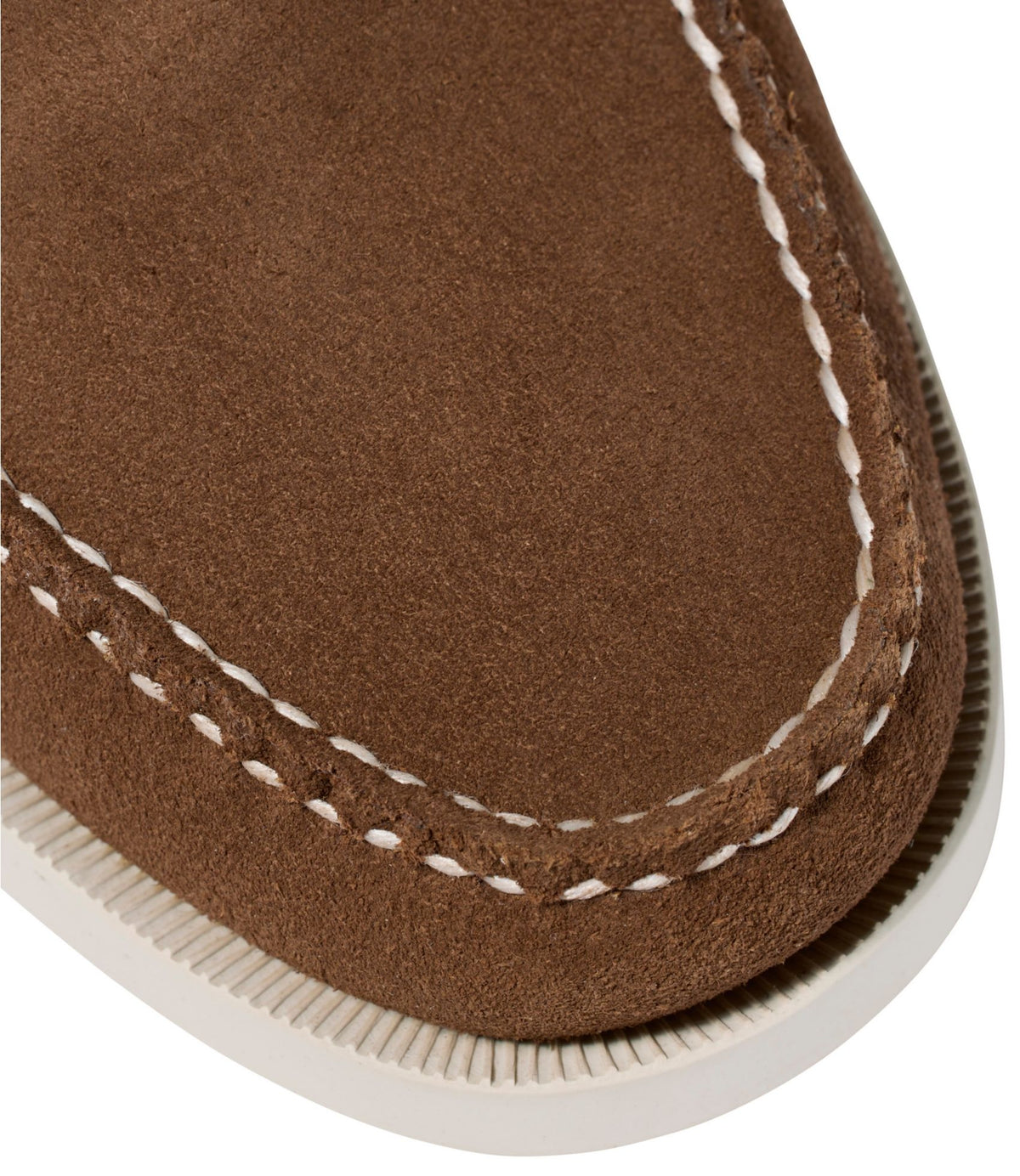 L.L.Bean Women's Casco Bay Boat Mocs Brown Suede