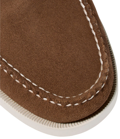 L.L.Bean Women's Casco Bay Boat Mocs Brown Suede