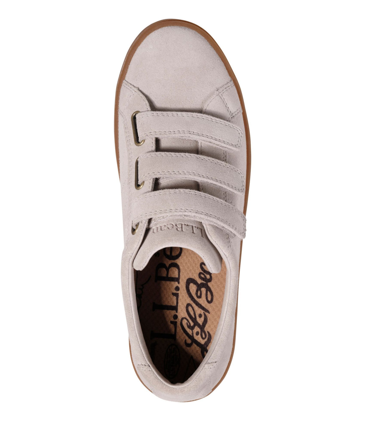 L.L.Bean Women's Eco Bay Sneakers, Hook-and-Loop Shore/Gum