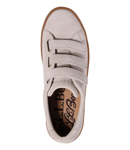 L.L.Bean Women's Eco Bay Sneakers, Hook-and-Loop Shore/Gum