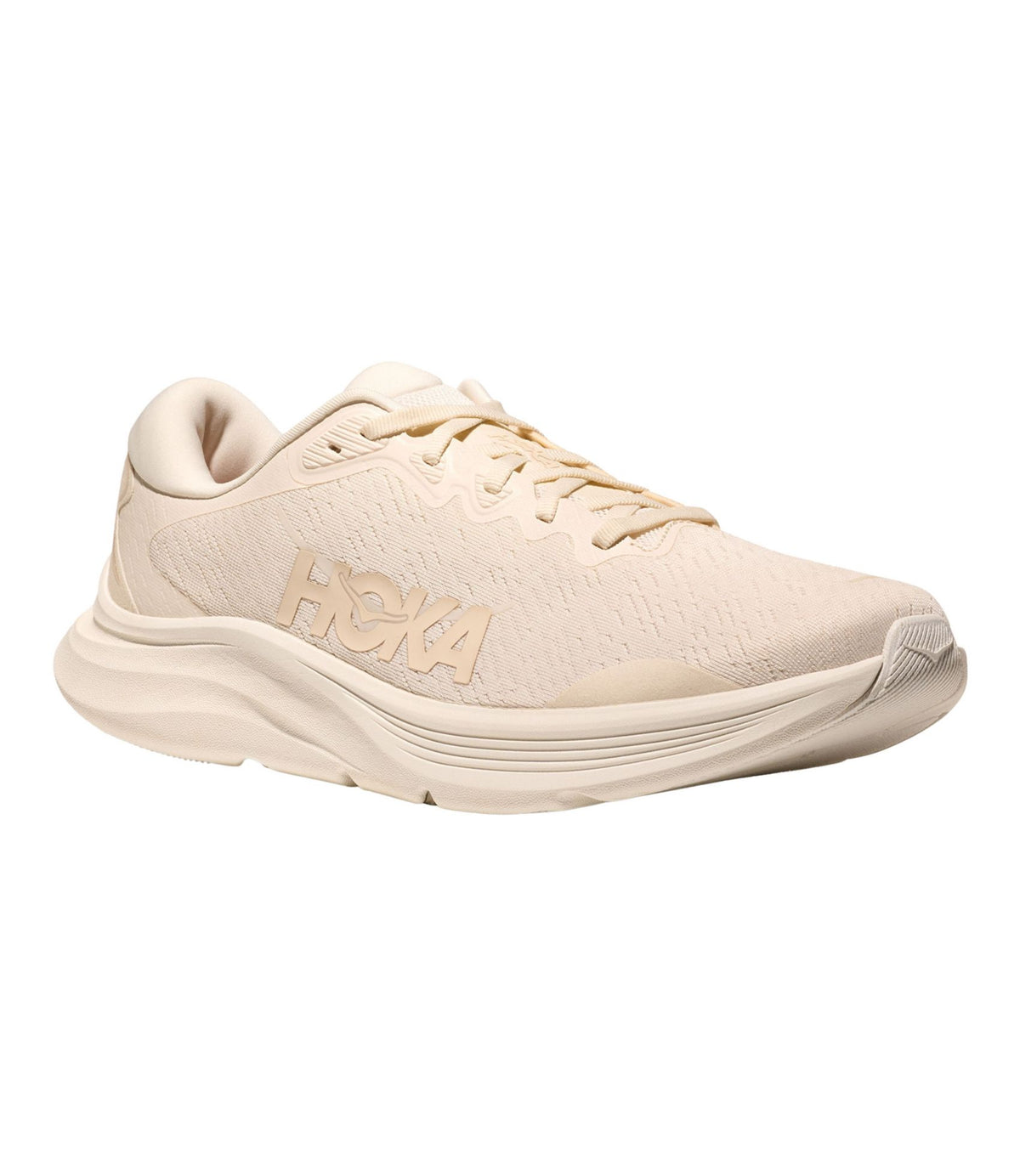 L.L.Bean Women's HOKA Solimar 2 Running Shoes Alabaster/Alabaster