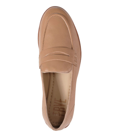 L.L.Bean Women's Frye Faith Loafers Tan