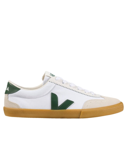 L.L.Bean Women's VEJA Volley Sneakers, Canvas White Cyprus Natural