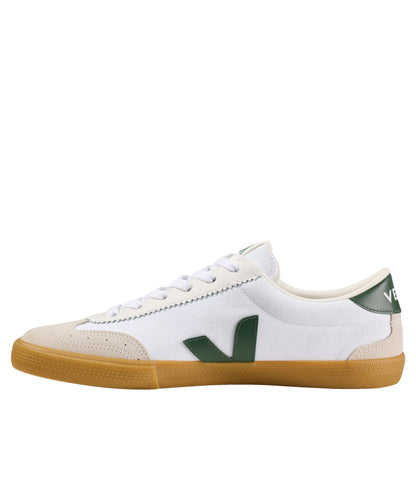 L.L.Bean Women's VEJA Volley Sneakers, Canvas White Cyprus Natural