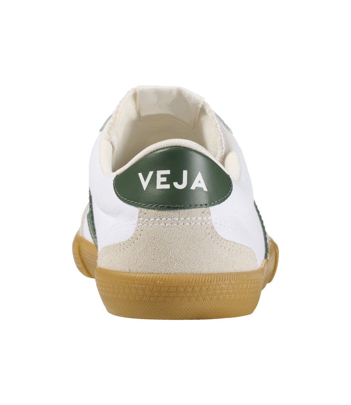 L.L.Bean Women's VEJA Volley Sneakers, Canvas White Cyprus Natural