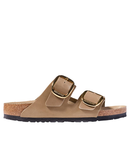 L.L.Bean Women's Birkenstock Big Buckle Arizona Sandals, Leather Tobacco