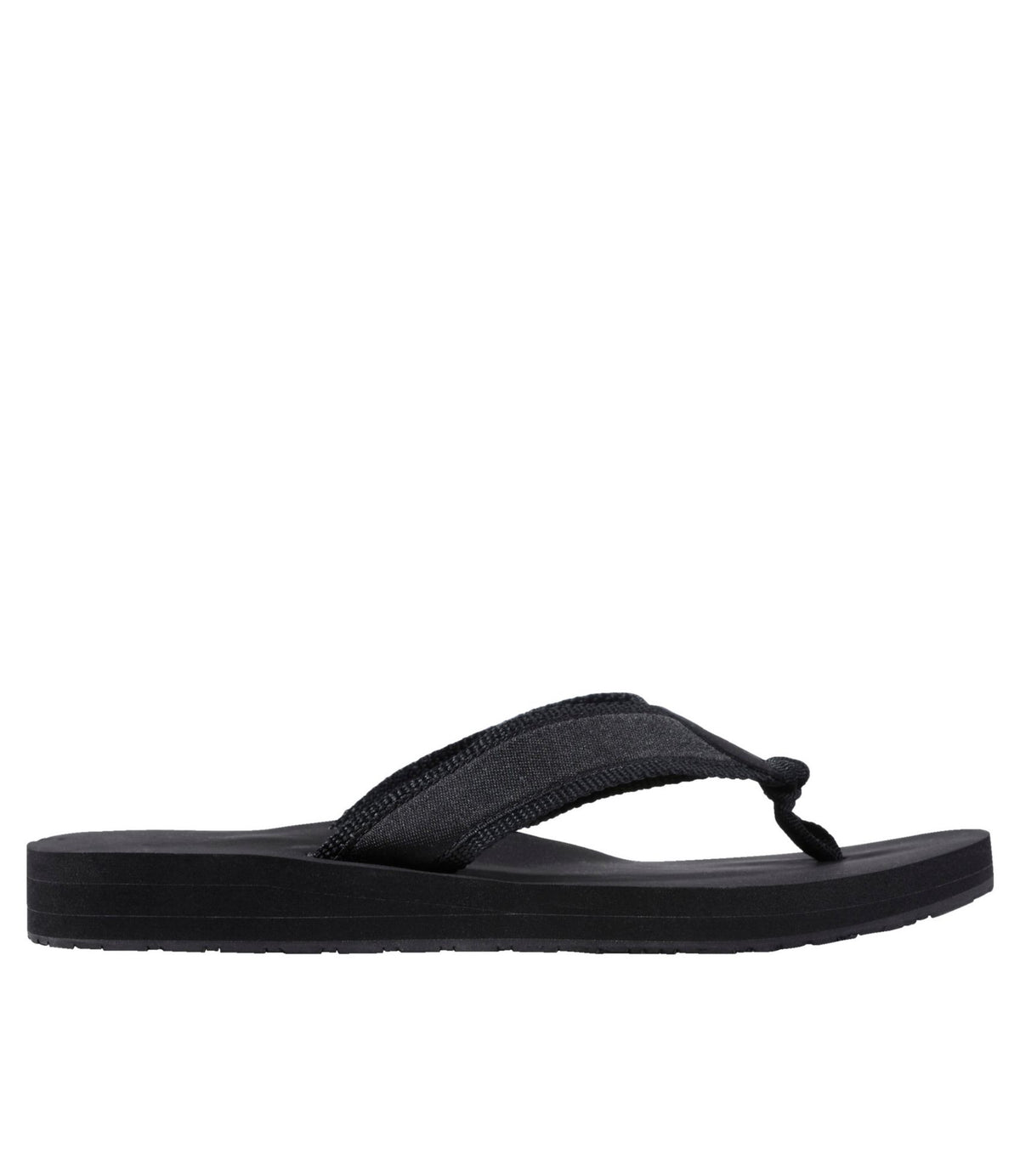 L.L.Bean Women's Maine Isle Flip-Flops Black