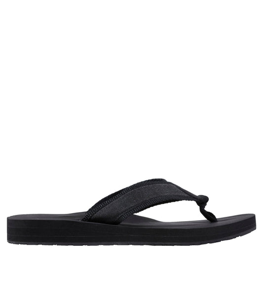 L.L.Bean Women's Maine Isle Flip-Flops Black