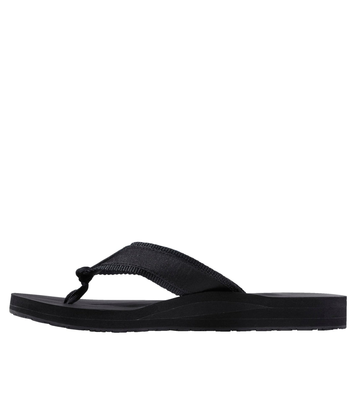 L.L.Bean Women's Maine Isle Flip-Flops Black