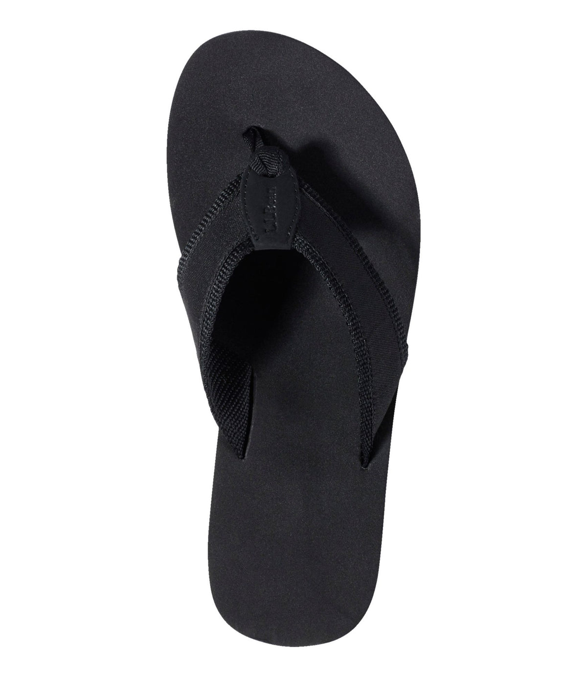 L.L.Bean Women's Maine Isle Flip-Flops Black