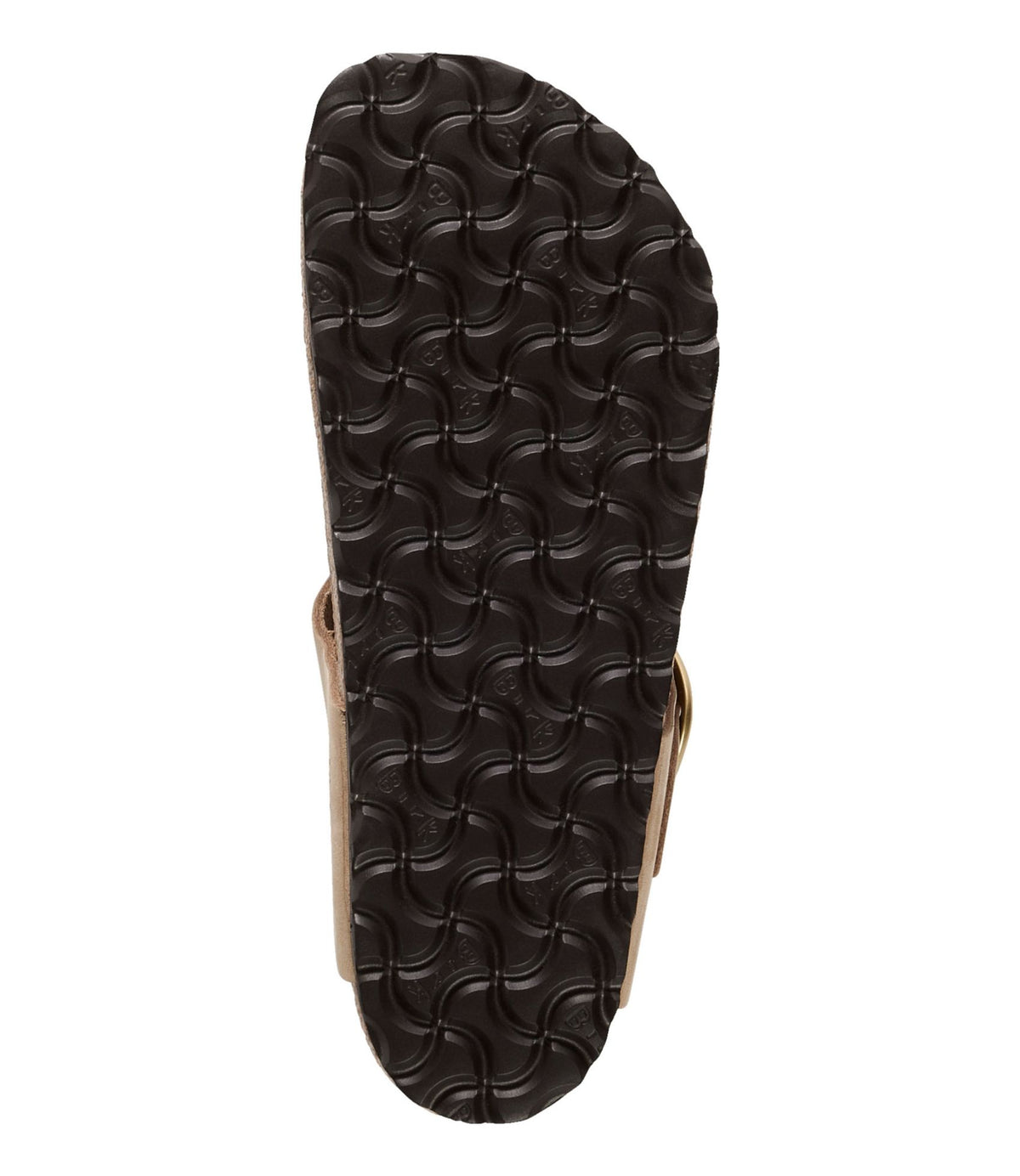 L.L.Bean Women's Birkenstock Big Buckle Gizeh Sandals, Nubuck Sandcastle